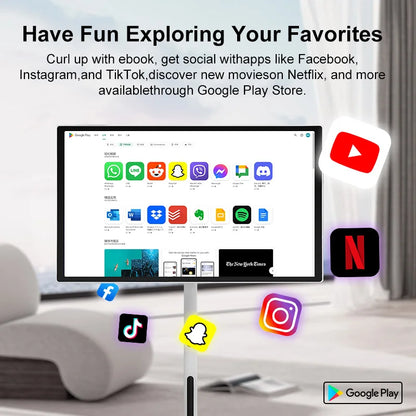 2024 New HD Camera Wireless Smart Rotating Screen 21.5 27 32 Inch Android 12 IPTV Touch Screen Smart Tv Televisions